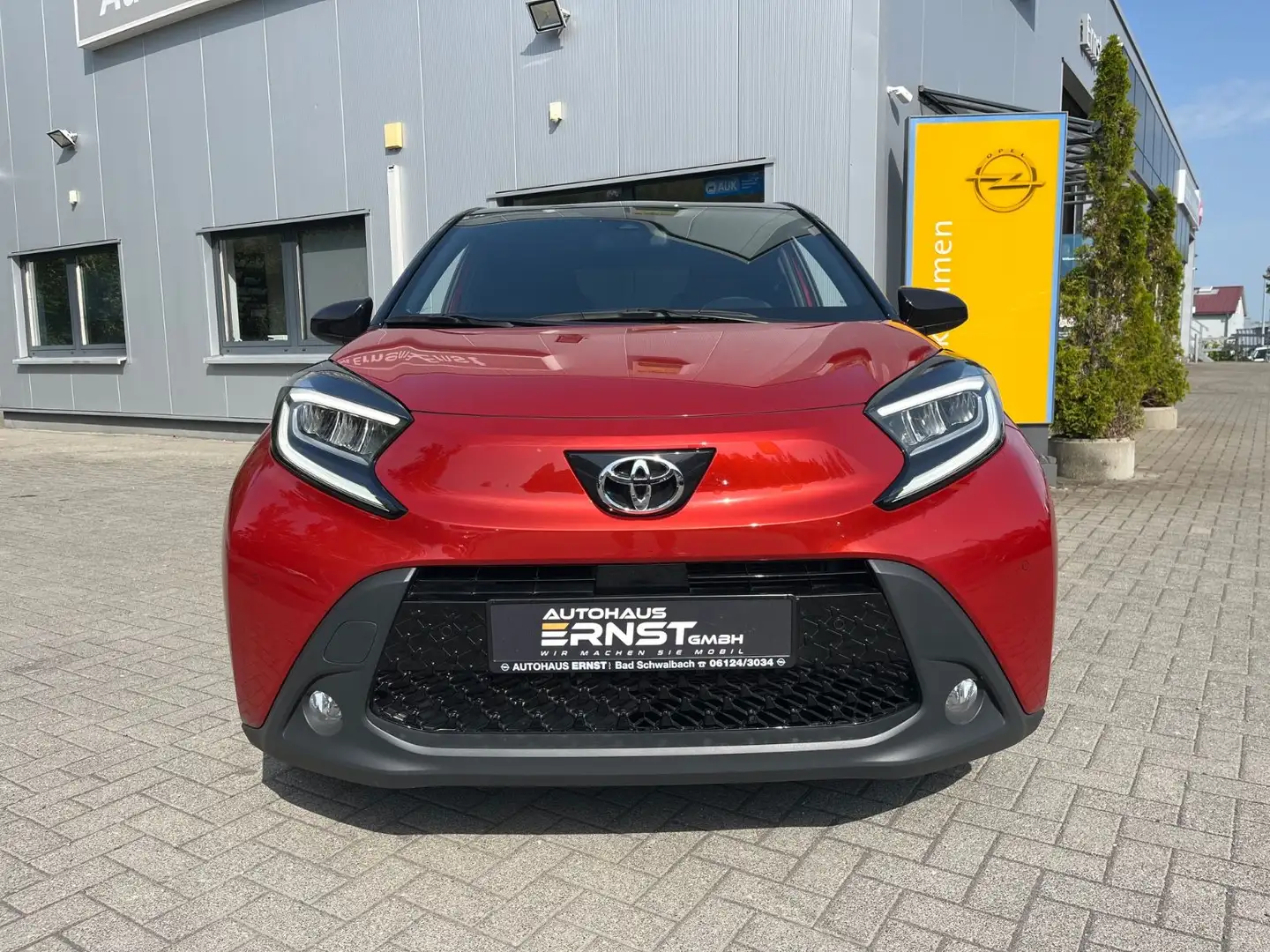 Toyota Aygo X Pulse *KAMERA*PDC*KLIMA*SHZ*LHZ* Rouge - 1
