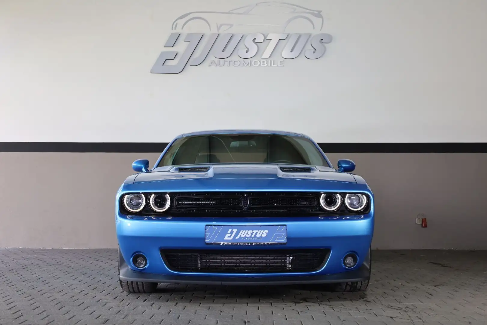 Dodge Challenger 6.4 R/T ScatPack/SHZ/ALPINE/TOTW/R20 Albastru - 2