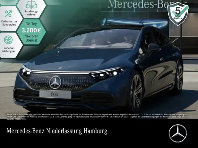 Mercedes-Benz EQS 580 4Matic Avantgarde Fahrass Airmat Pano HUD