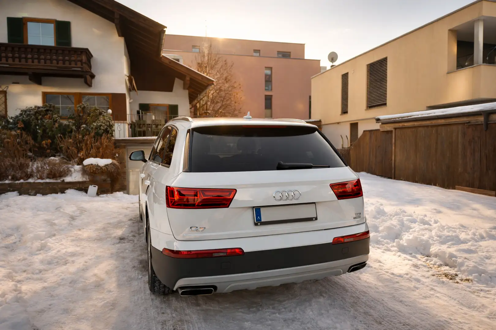 Audi Q7 Q7 3,0 TDI ultra quattro Tiptronic – S Line Weiß - 2