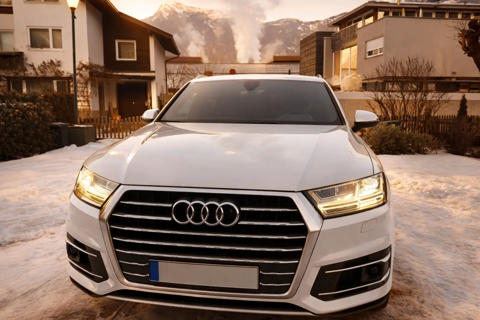 Audi Q7 Q7 3,0 TDI ultra quattro Tiptronic – S Line Weiß - 1
