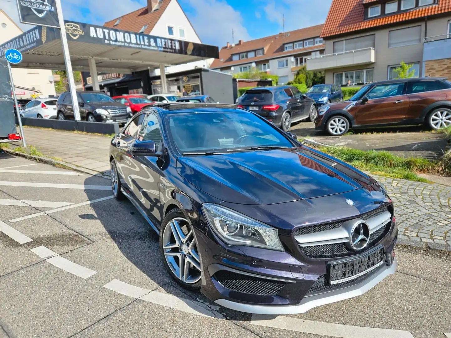 Mercedes-Benz CLA 45 AMG 4Matic/Panorama-Comand-PERFORMANCE Paars - 2