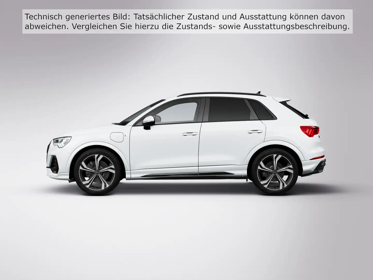 Audi Q3 S line 45 TFSI e 180(245) kW(PS) S tronic Weiß - 2