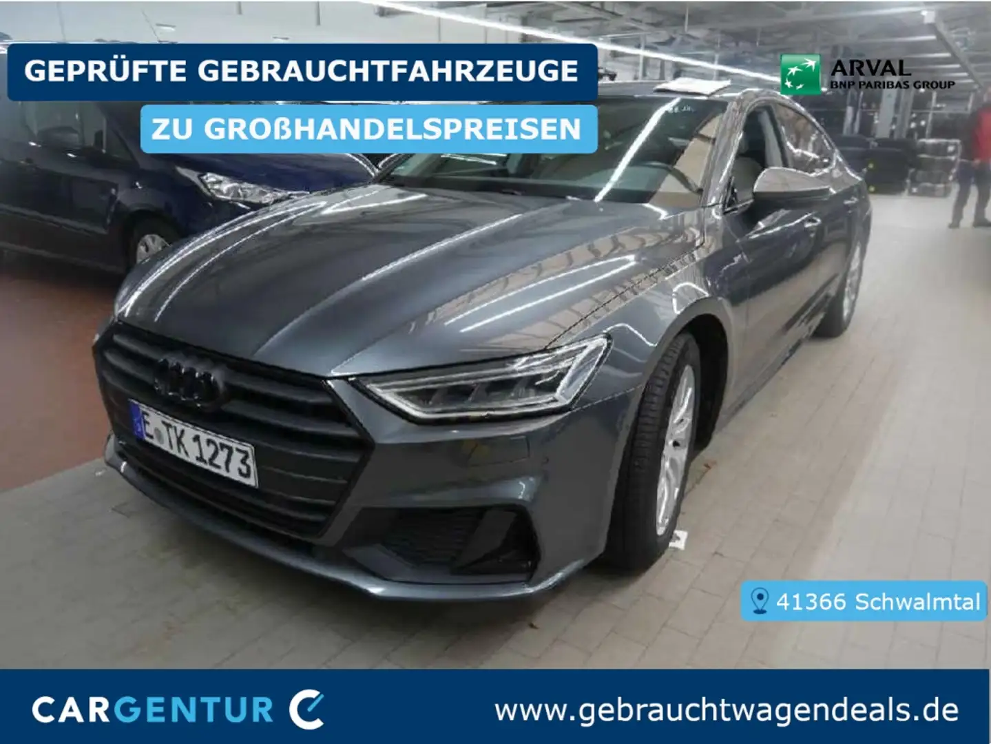Audi A7 40 Sportback 2.0 TDI S Line El.Heckkl. LED Gris - 1
