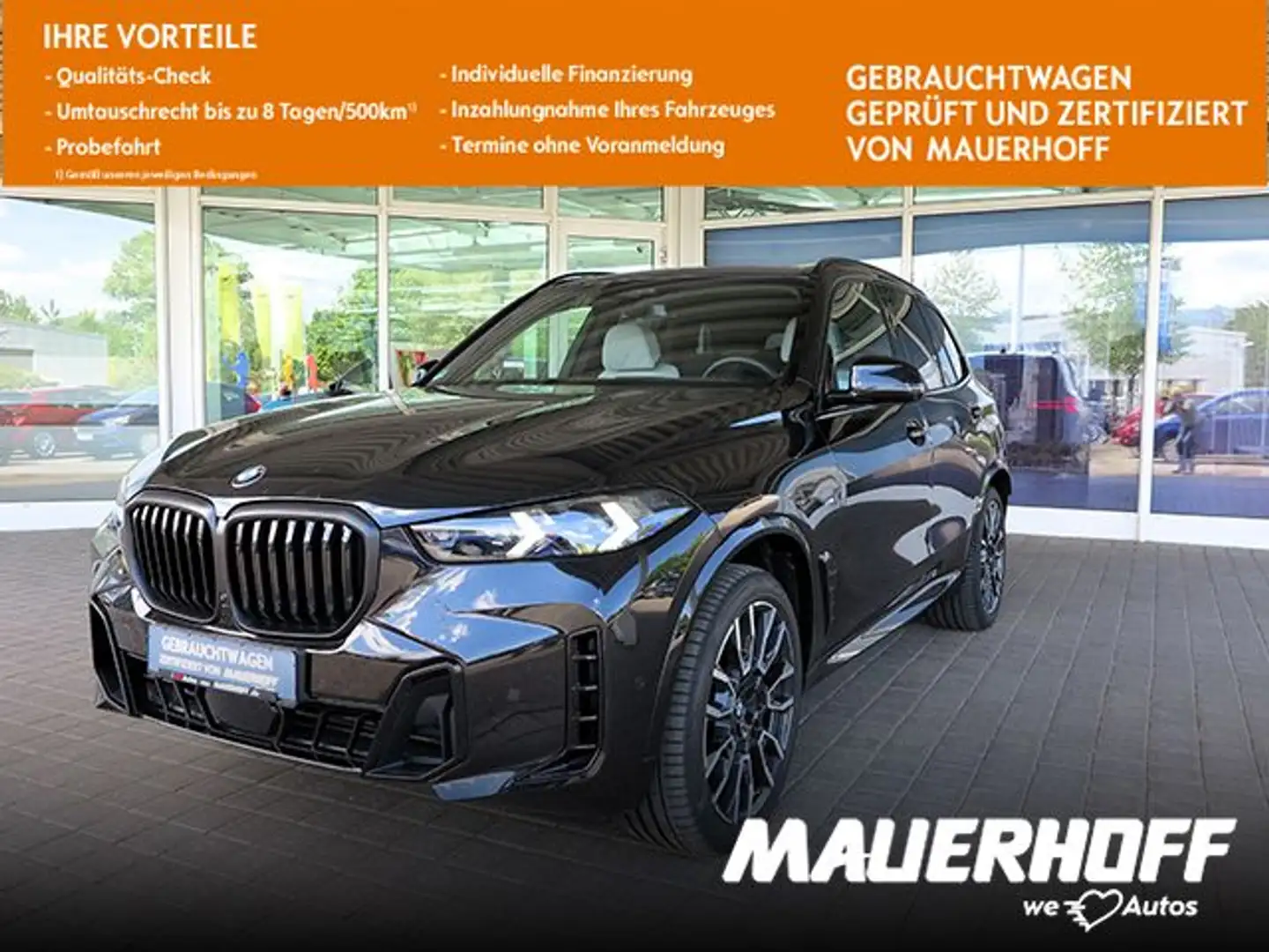 BMW X5 xDrive 30d Mild-Hybrid M Sport | Navi | LED Schwarz - 1