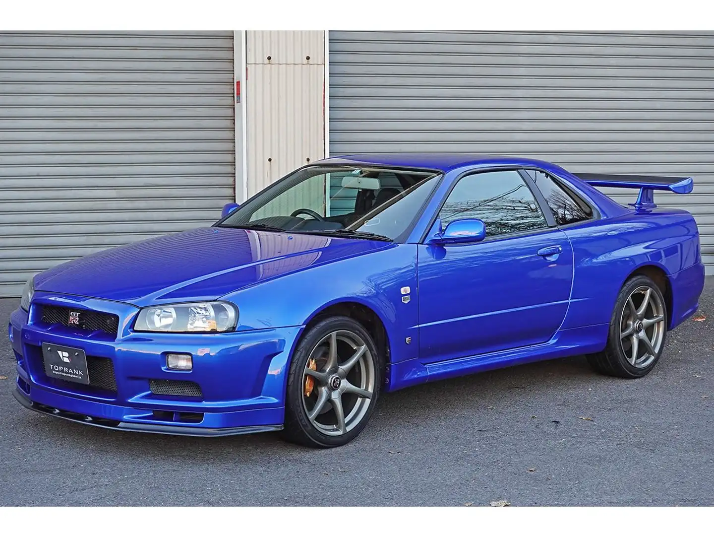 Nissan Skyline R34 GT-R Mavi - 2