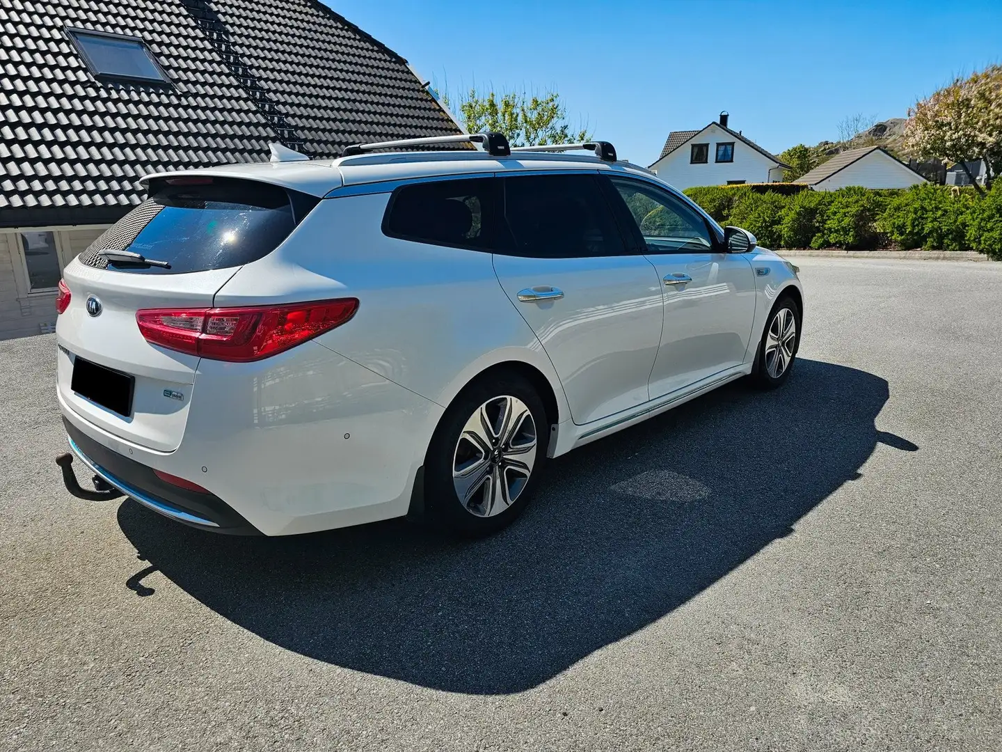 Kia Optima Optima Sportswagon 2.0 GDI Plug-In Hybrid Spirit Weiß - 2