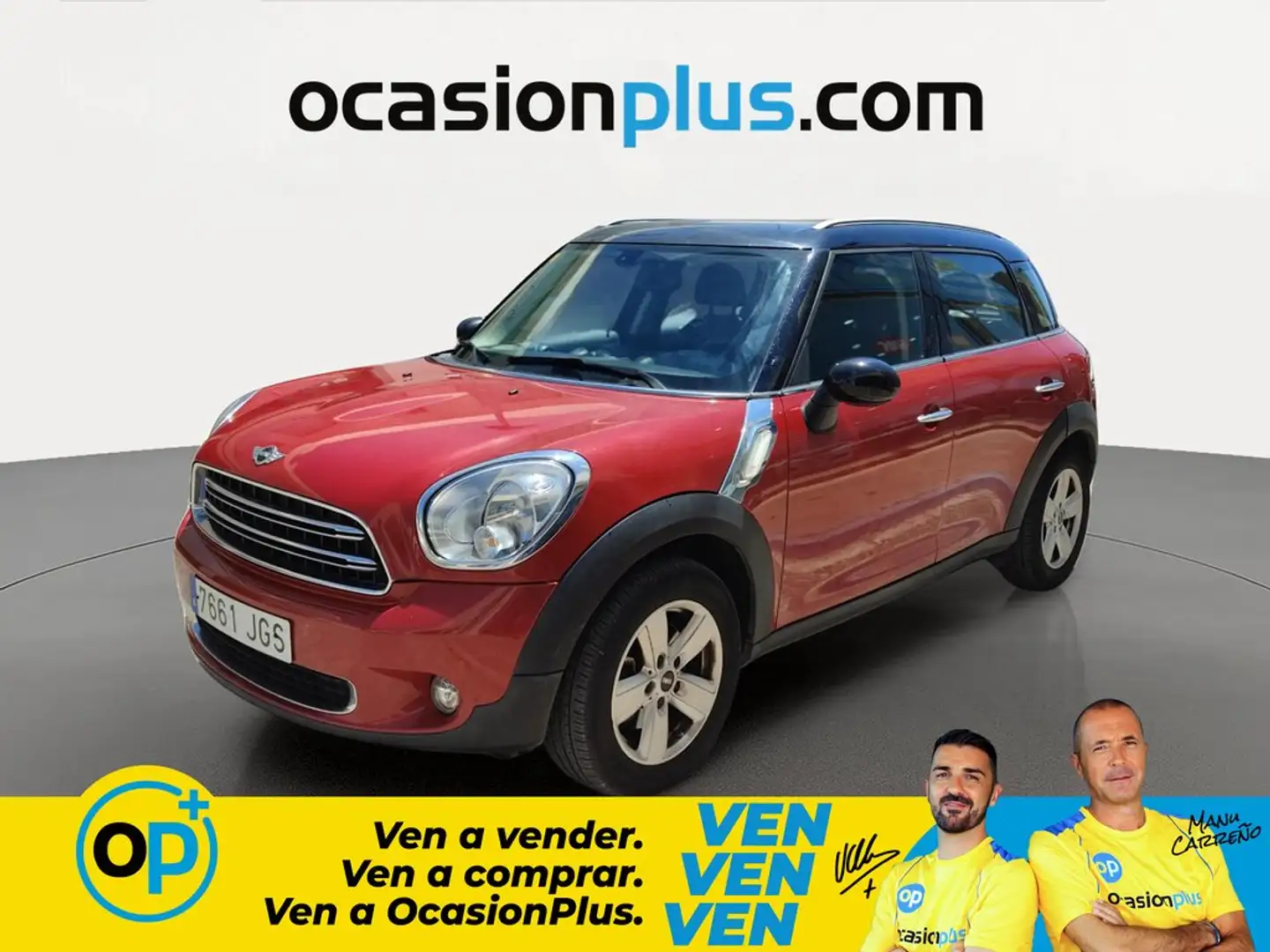 MINI Cooper Countryman D AUT. Rojo - 1