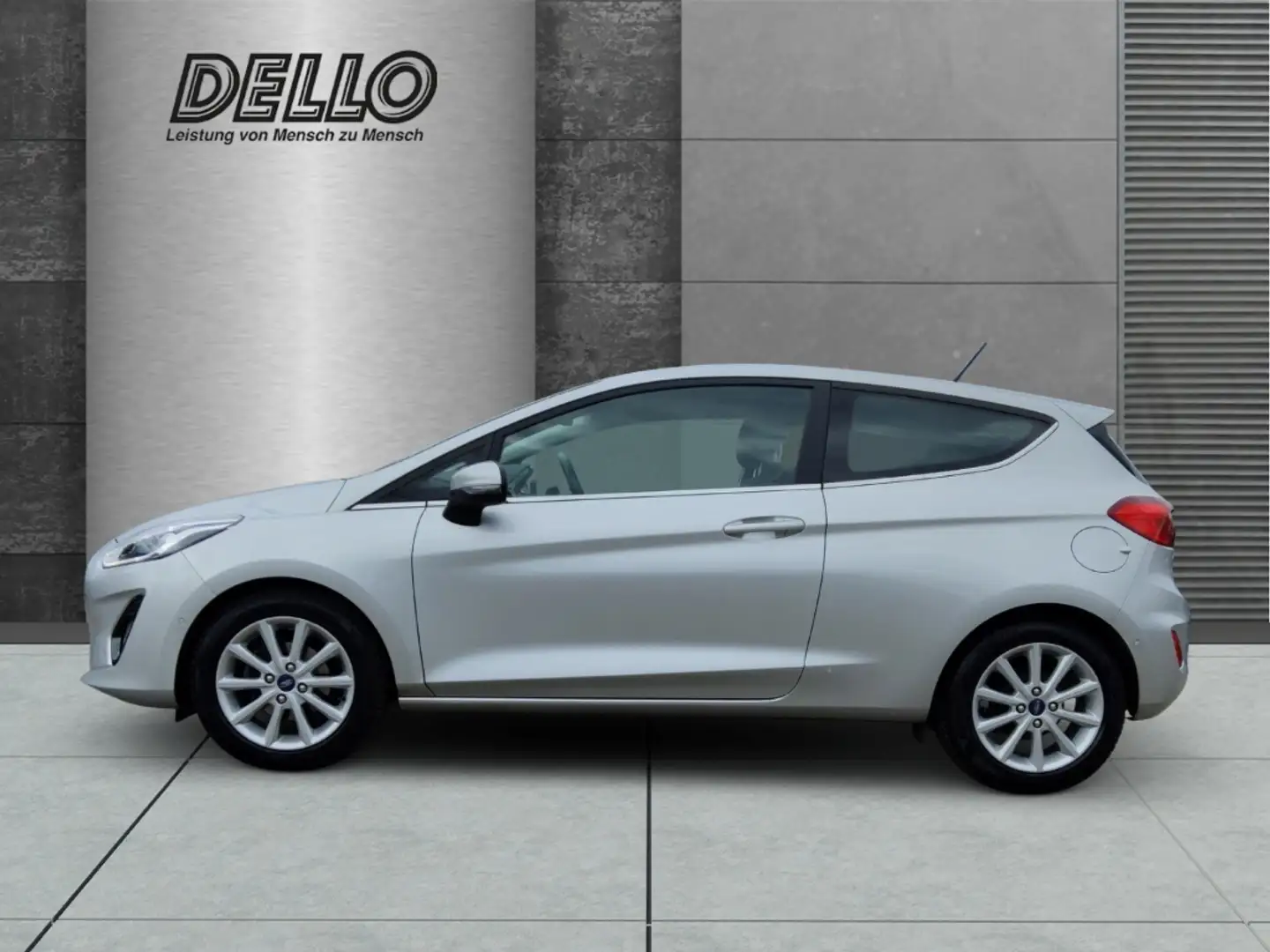 Ford Fiesta Titanium 1.0 EcoBoost Ambientebeleuchtung SHZ Lenk Zilver - 2