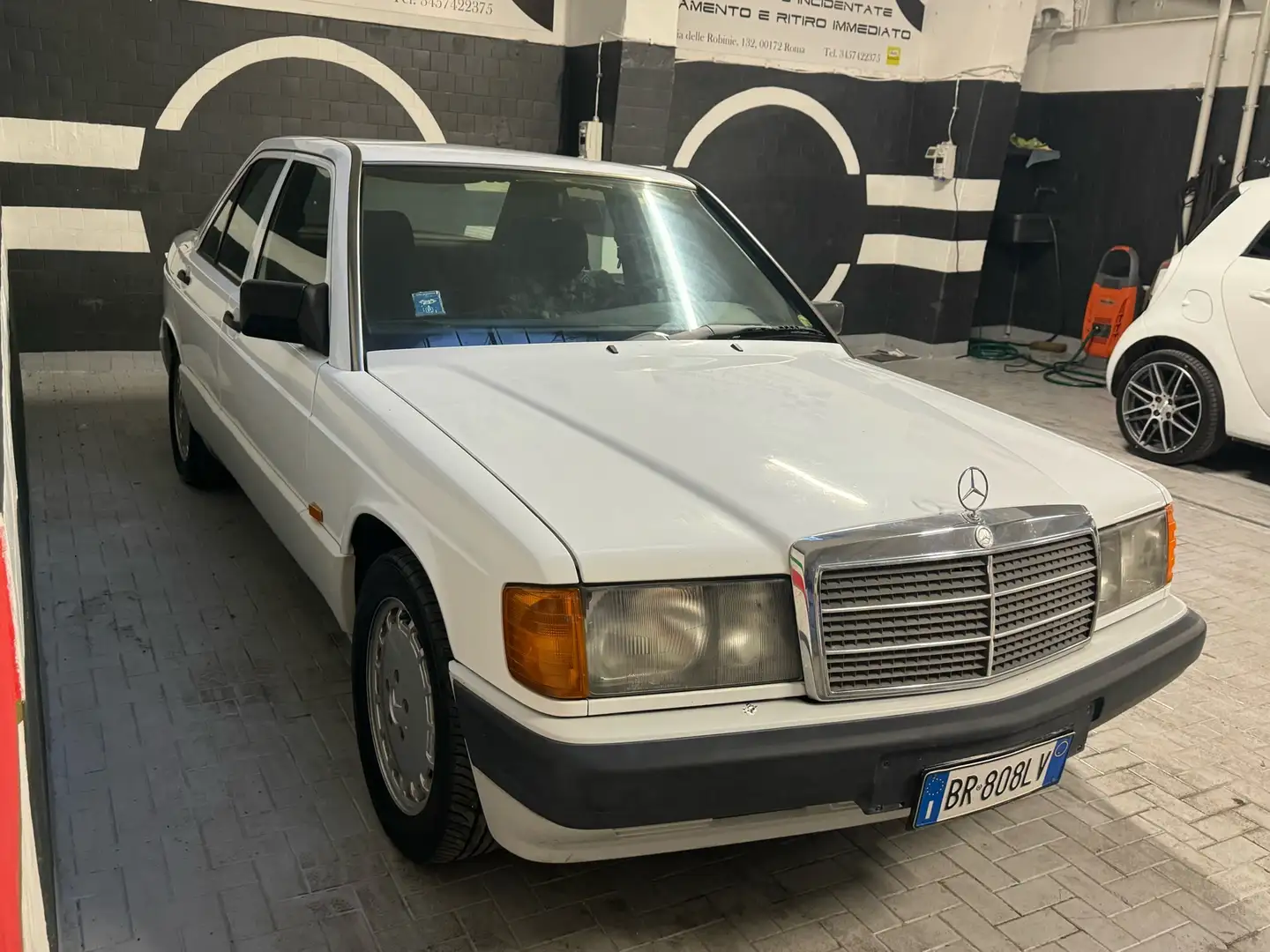 Mercedes-Benz 190 2.0 E 122cv gpl 12/2025  qualsiasi prova *asi* bijela - 2