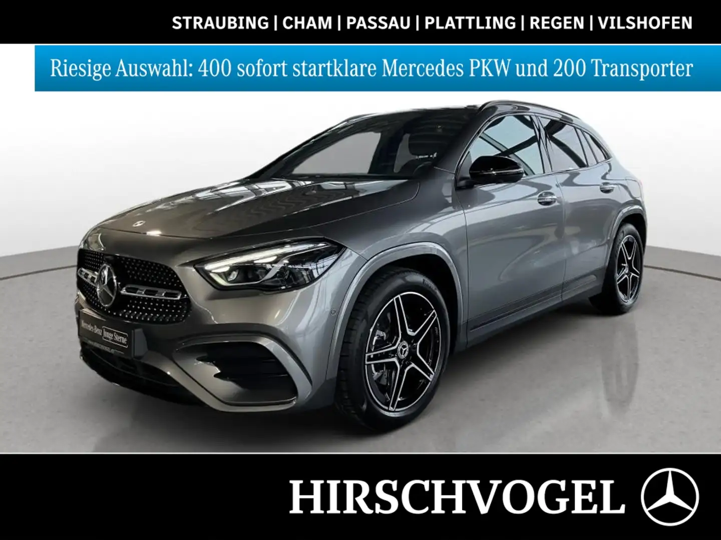 Mercedes-Benz GLA 200 EDITION AMG-Line+Night+AHK+DISTR+KEYLESS Grau - 1