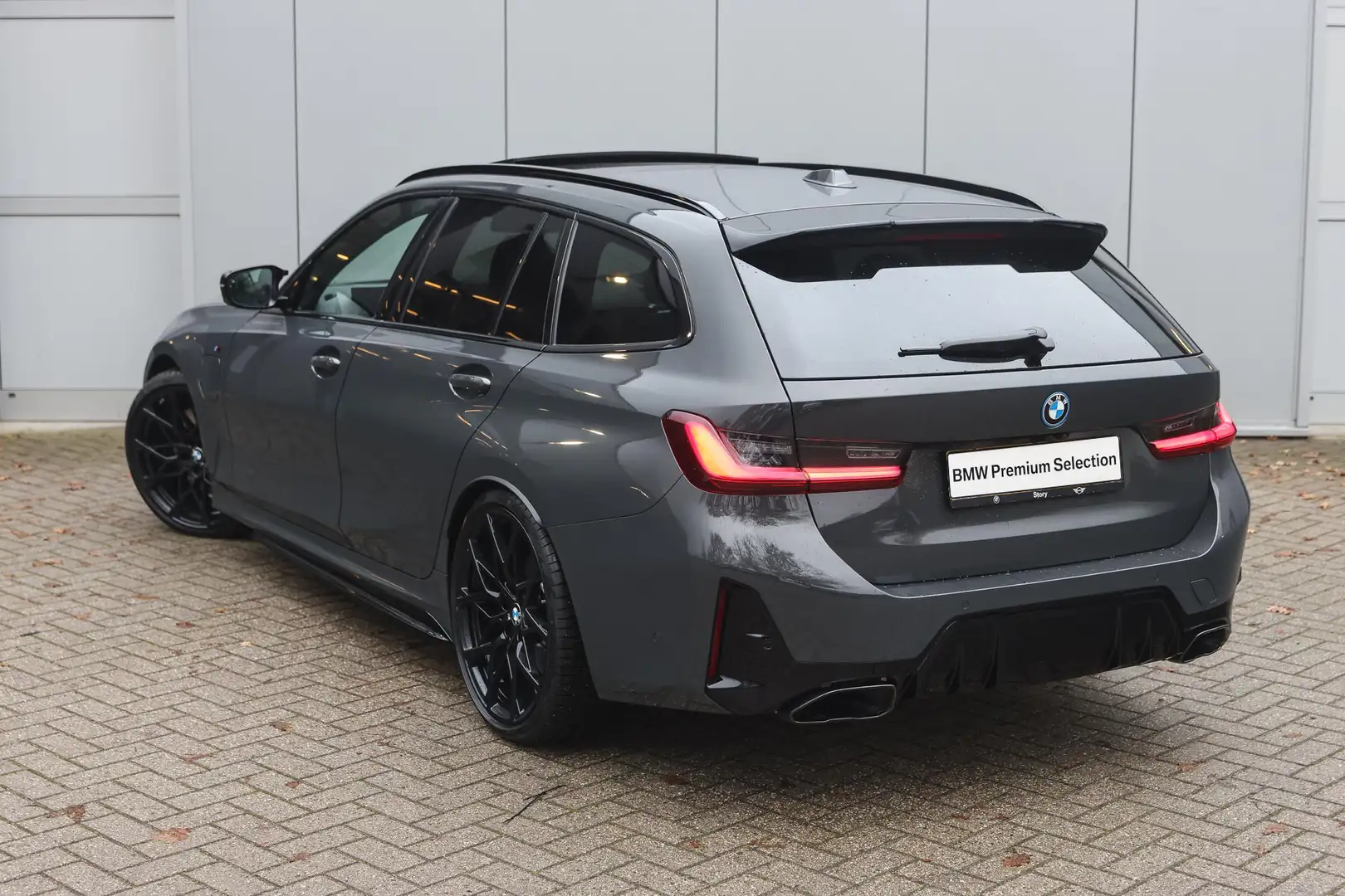 BMW 330 3 Serie Touring 330e High Executive M Sport Automa Gris - 2