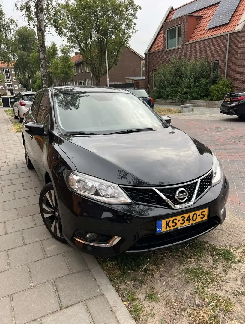Nissan Pulsar 1.2 DIG-T N-Connecta 2016 Zwart - 1