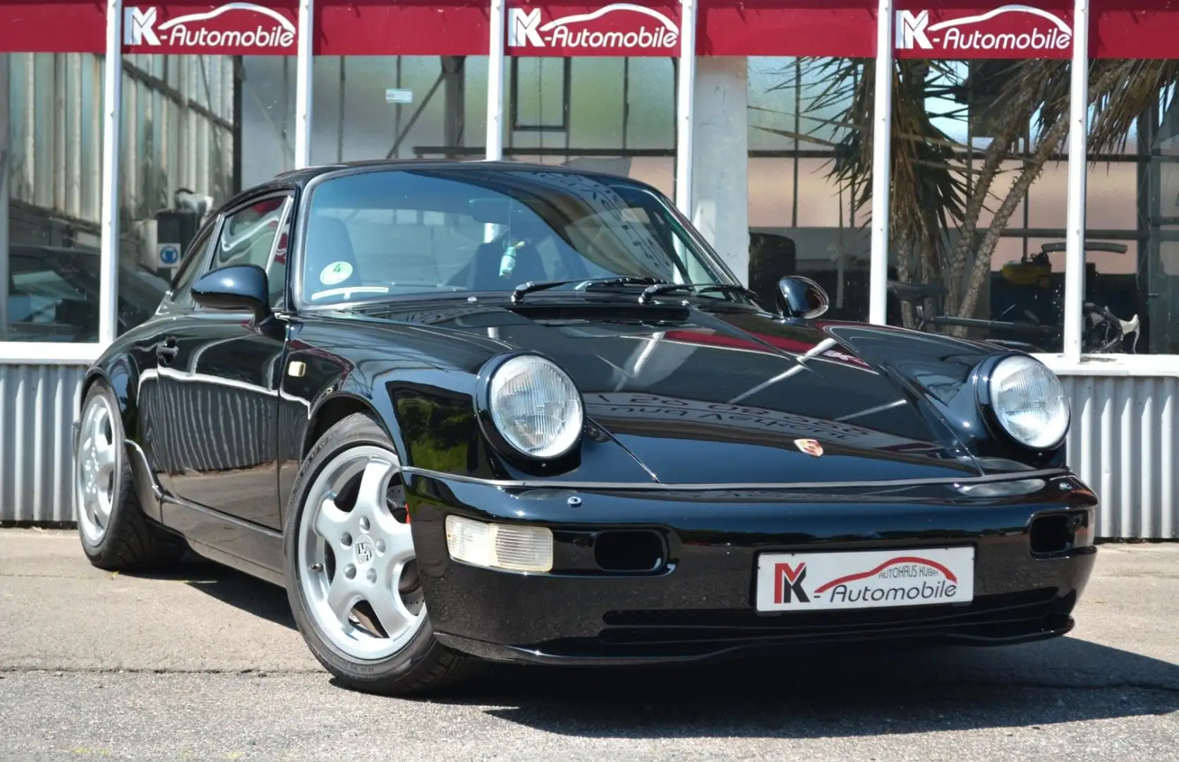 Porsche 964 911/964 Carrera 2/Schwarz/Schwarz/Top gepflegt! Noir - 1