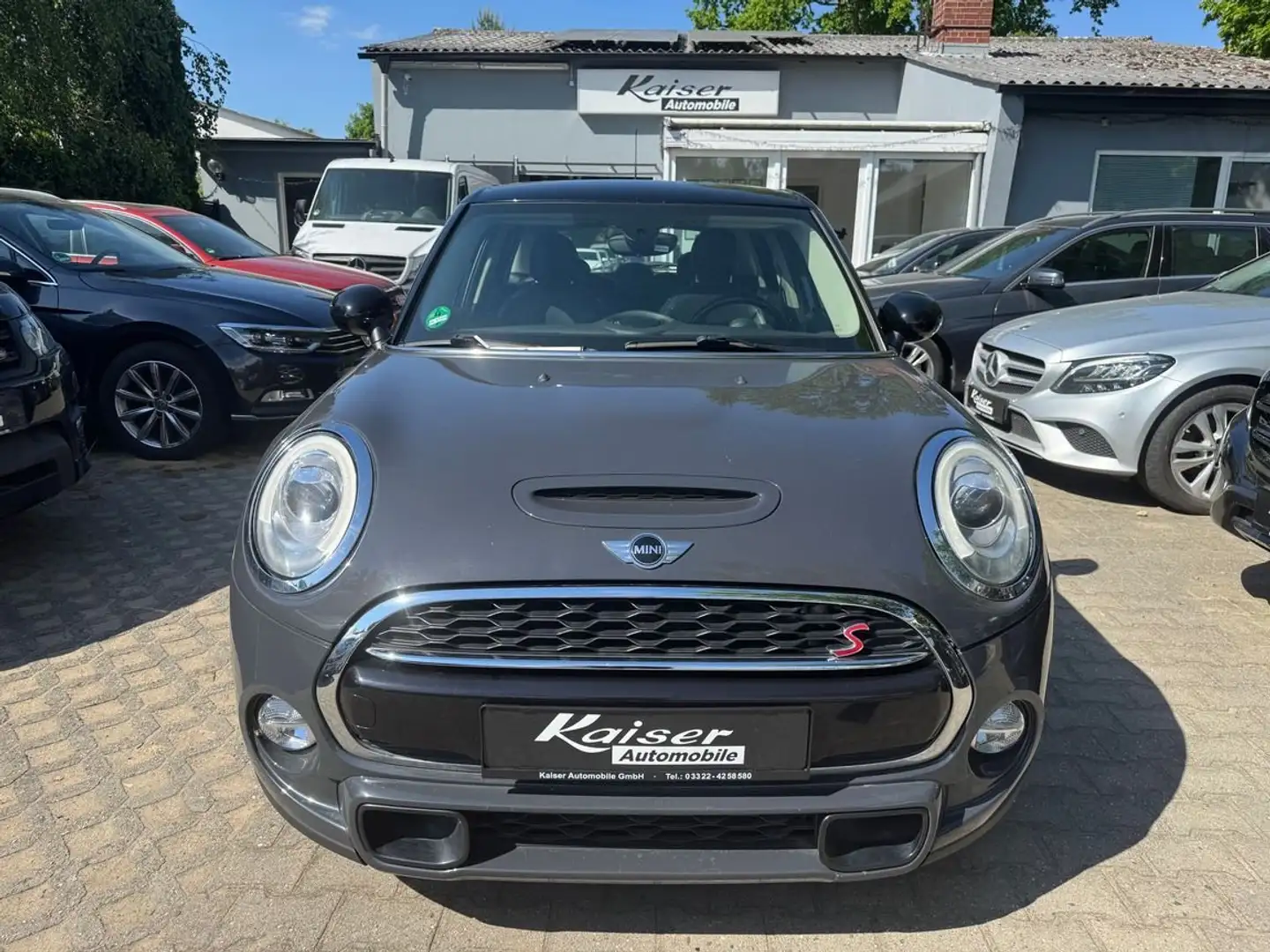 MINI Cooper S Vollausstattung ( Autom.-Panorama-Leder-Navi- ) Grau - 2