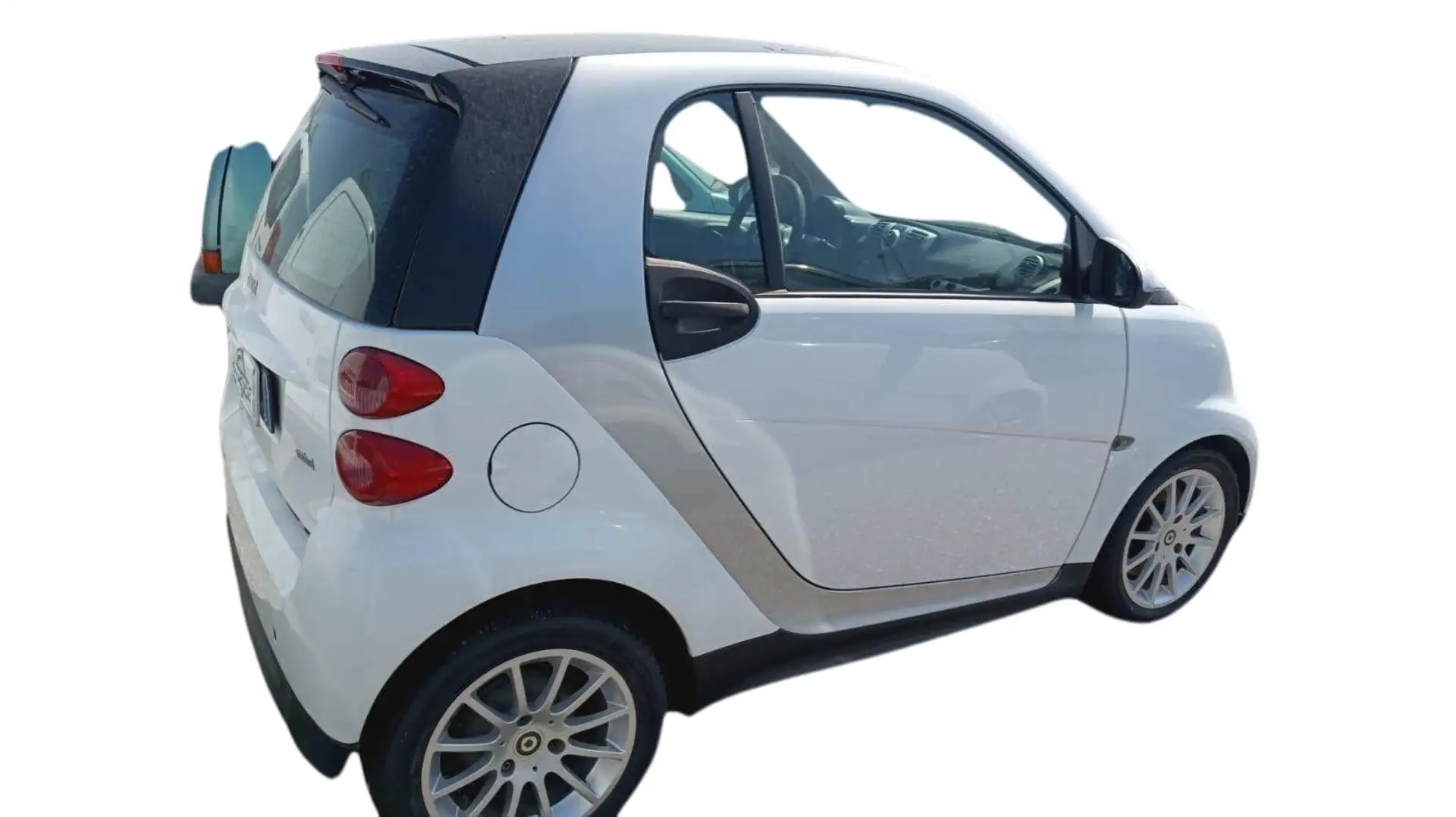 smart forTwo fortwo 1000 45 kW MHD coupé pure Bianco - 2
