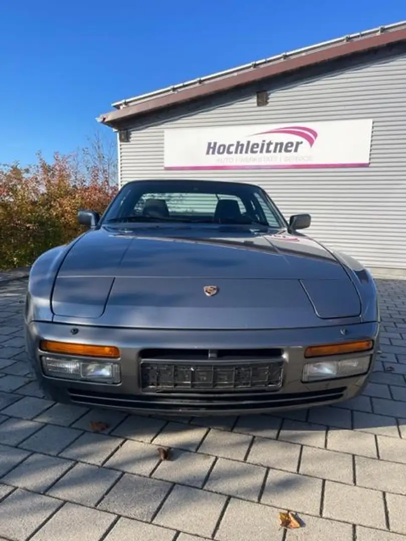 Porsche 944 Turbo*H-Zulassung*Kein Rost*Top-Zustand*ClassicDat Grau - 1
