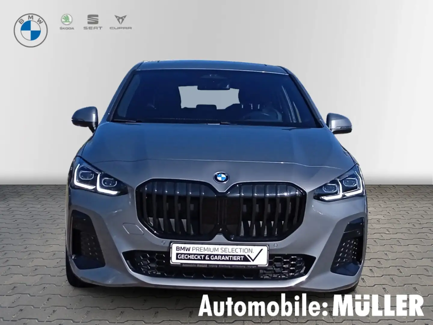 BMW 220 Active Tourer i*M-Sport*AHK*RFK*Schiebedach*HeadUp Gris - 2