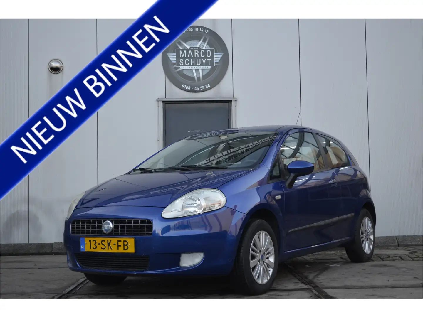 Fiat Grande Punto 1.4 Edizione Prima Azul - 1