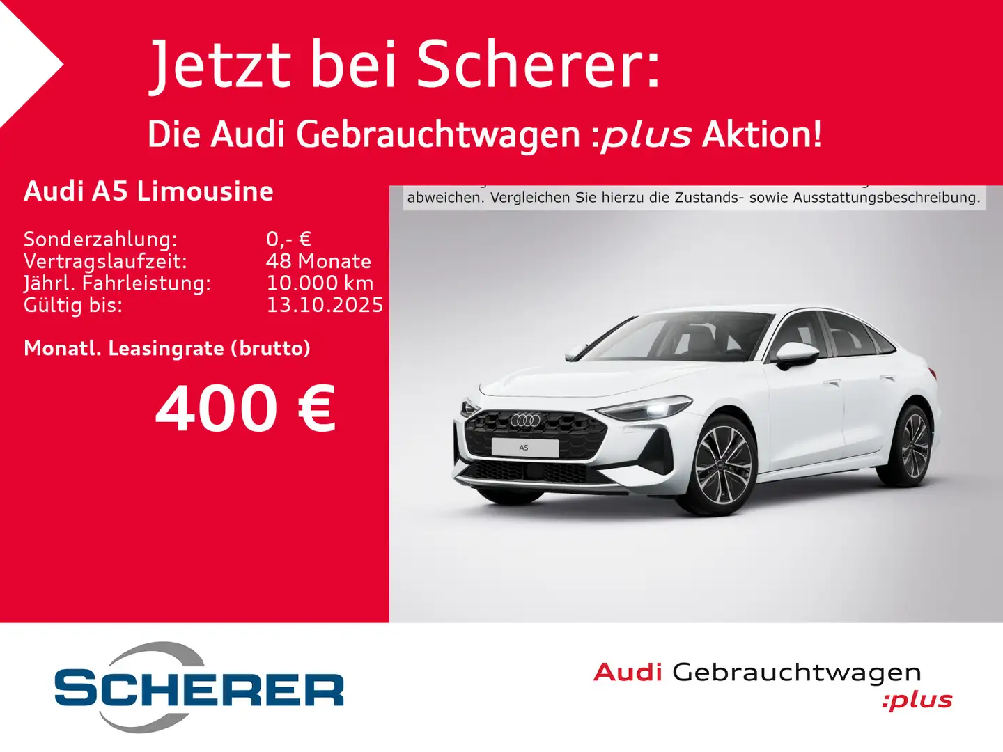 Audi A5 TFSI quat./S tro. Kamera/ACC/uvm. Weiß - 1