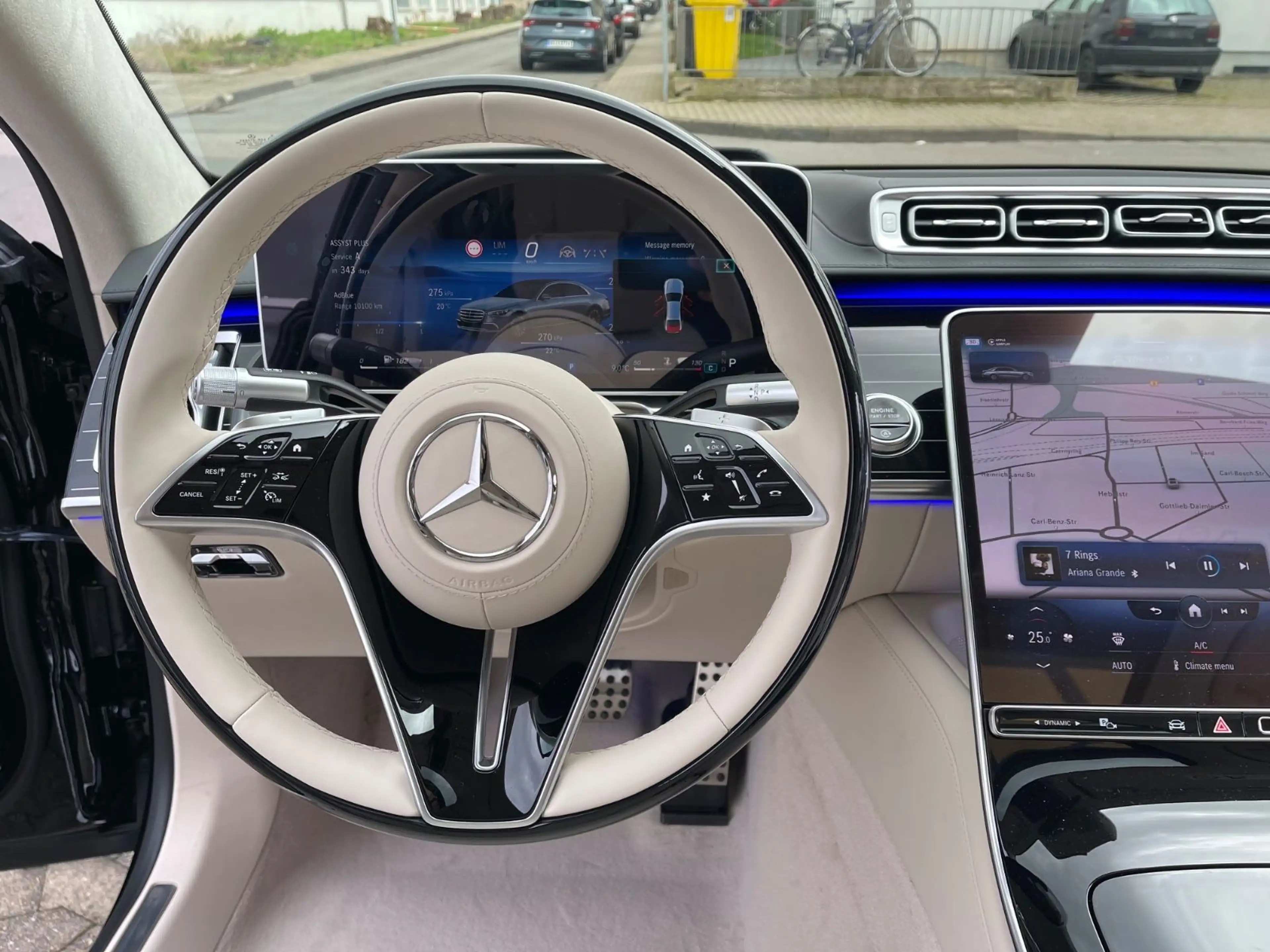 Mercedes-Benz S 450 d LONG AMG|4D-BURMESTER|-23% LP|HINTERACHS — photo 13