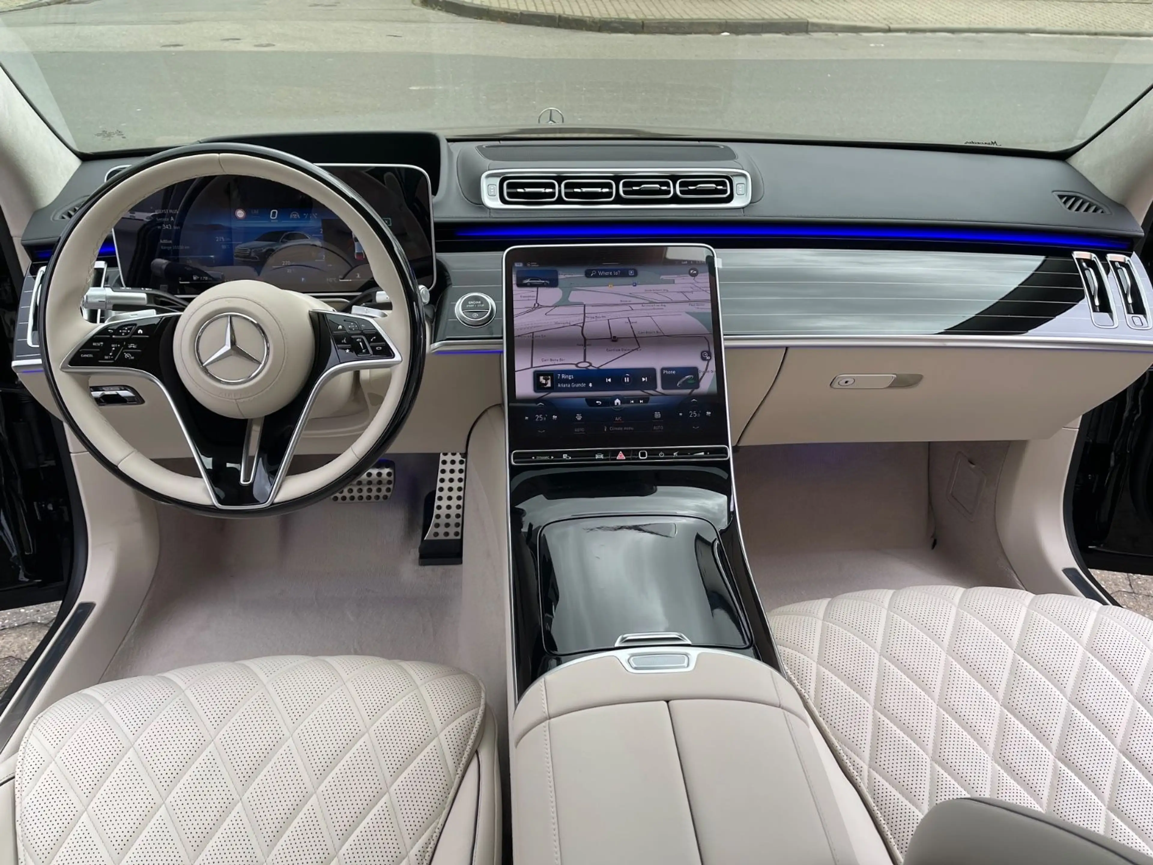 Mercedes-Benz S 450 d LONG AMG|4D-BURMESTER|-23% LP|HINTERACHS — photo 12