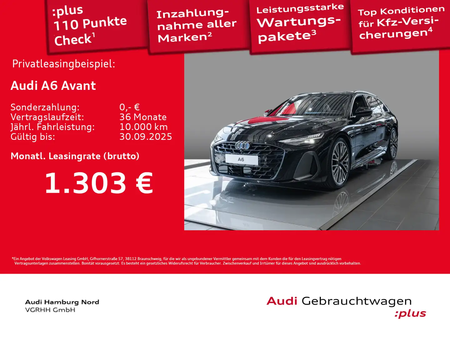 Audi A6 TFSI quattro B&O ACC HeadUp Memory Navi Noir - 1