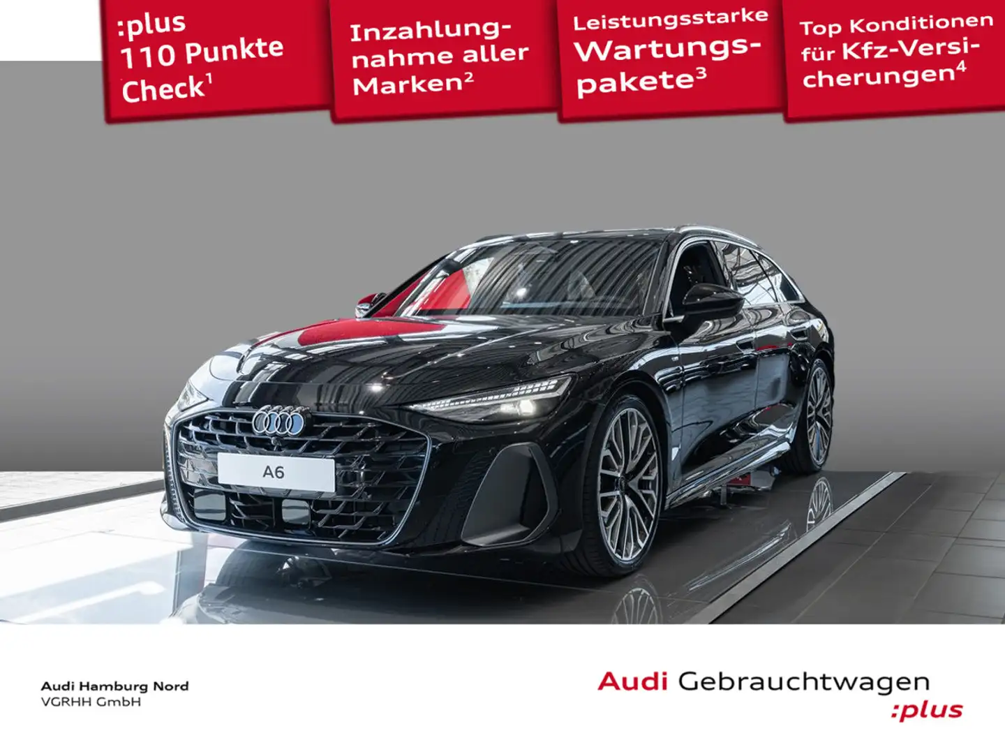 Audi A6 TFSI quattro B&O ACC HeadUp Memory Navi Zwart - 1