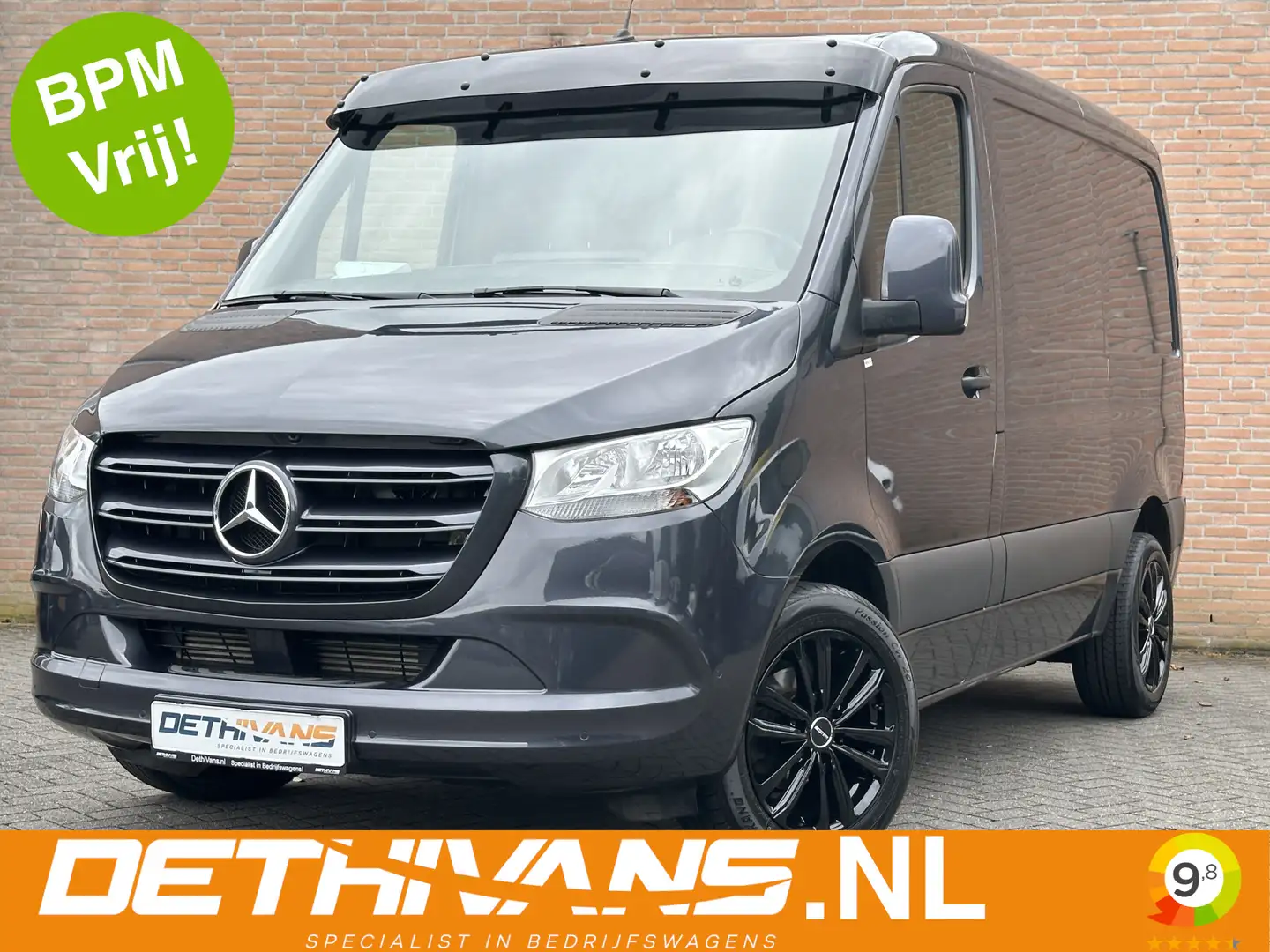Mercedes-Benz Sprinter 211CDI M-Bux / Carplay / Camera Grijs - 1