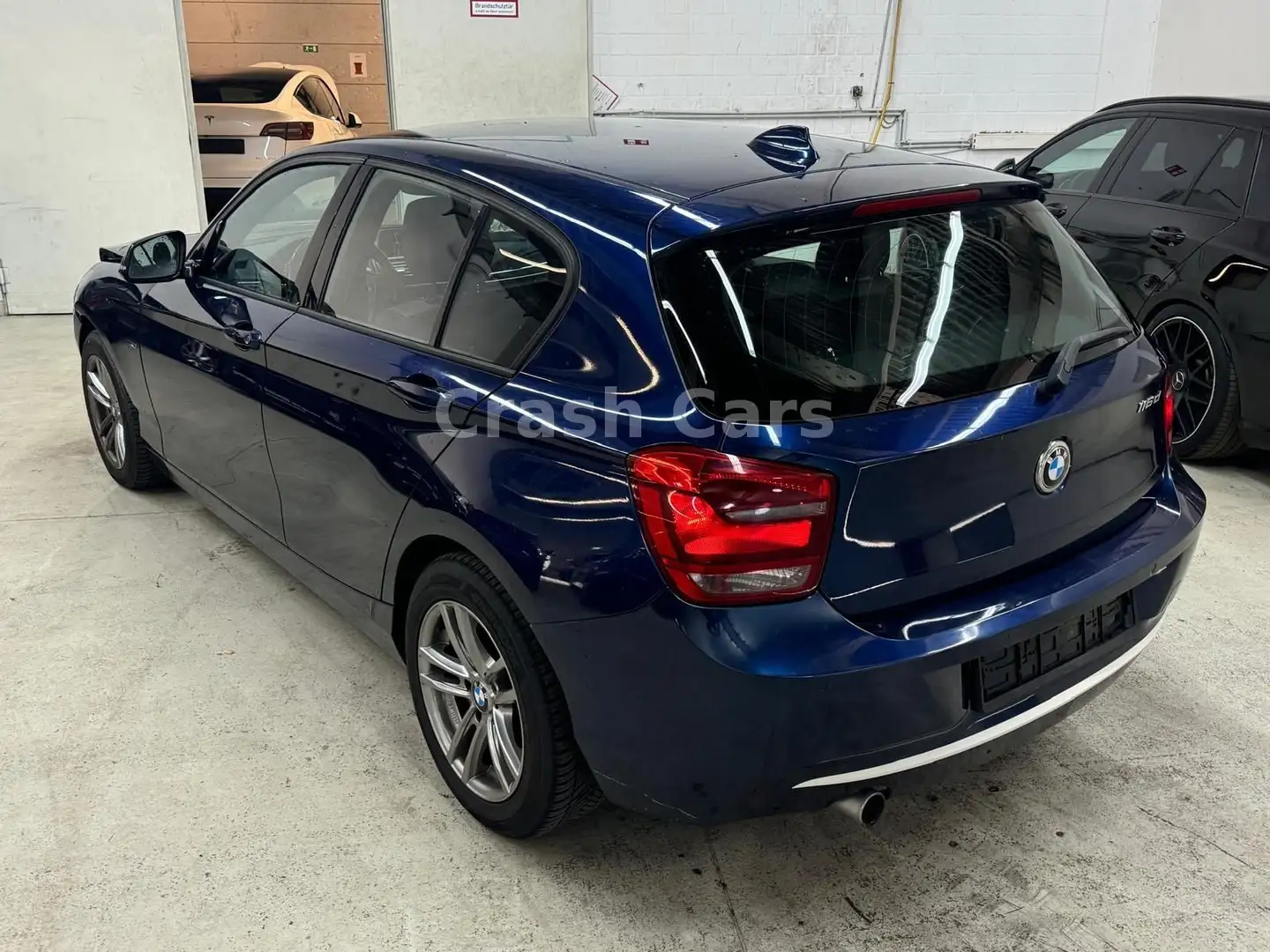 BMW 116 d Urban-Line*LED*Teilleder*Navi*Temp.*Shz* Bleu - 1