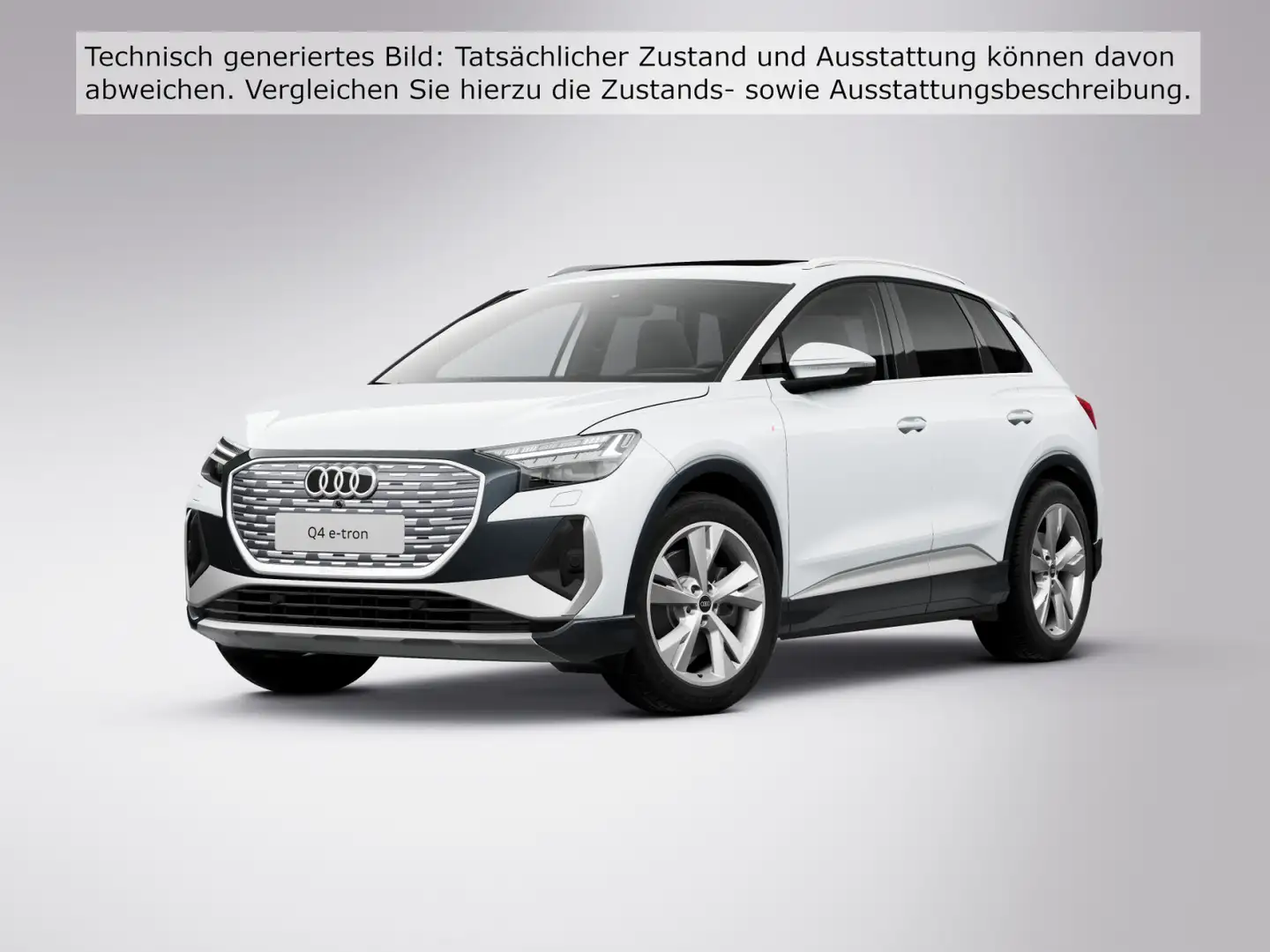 Audi Q4 e-tron 45 quattro 2x S Line Pano Matrix LED N Weiß - 2