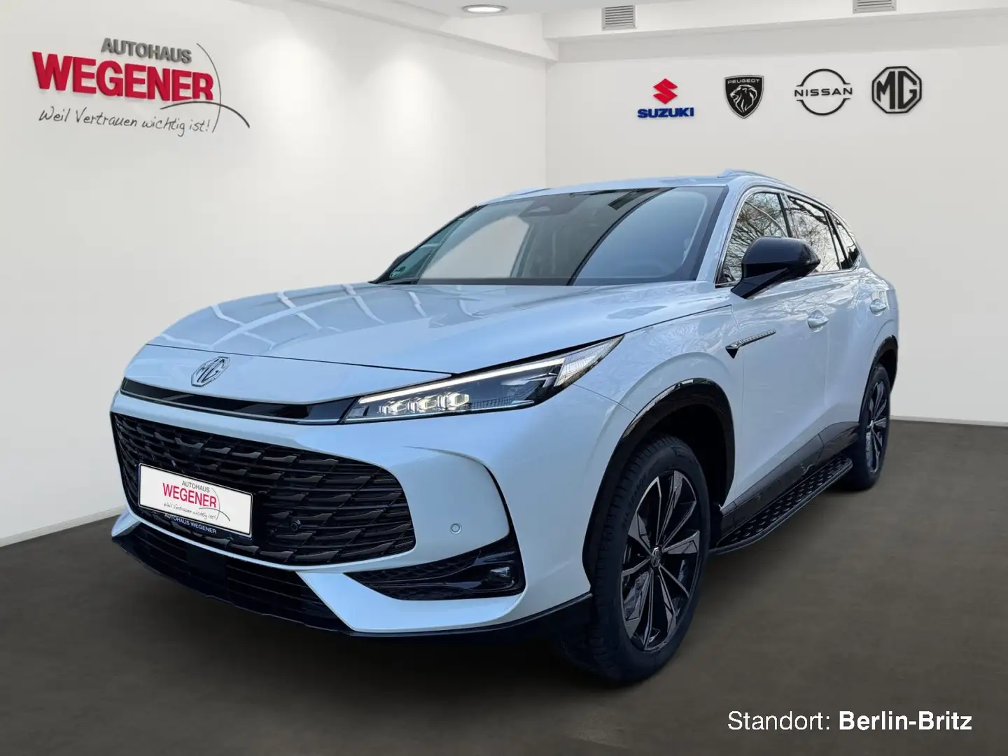 MG HS PHEV 1.5 Luxury/SHZ/NAVI/360° Blanc - 1