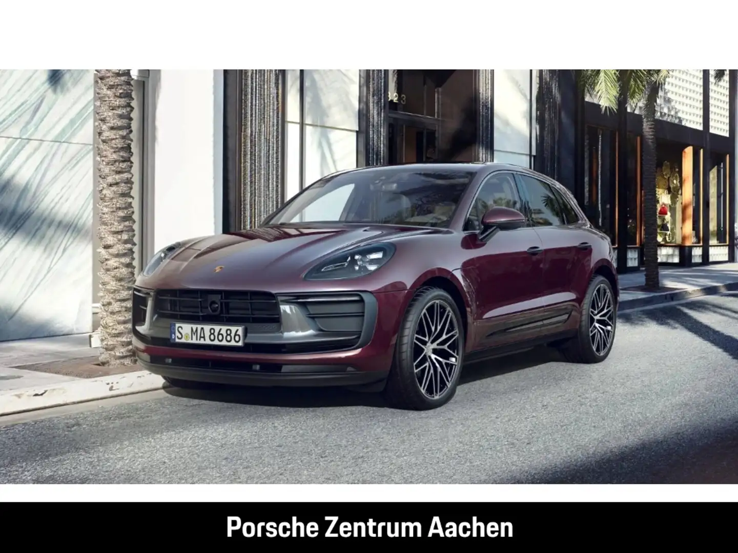 Porsche Macan T Rood - 1