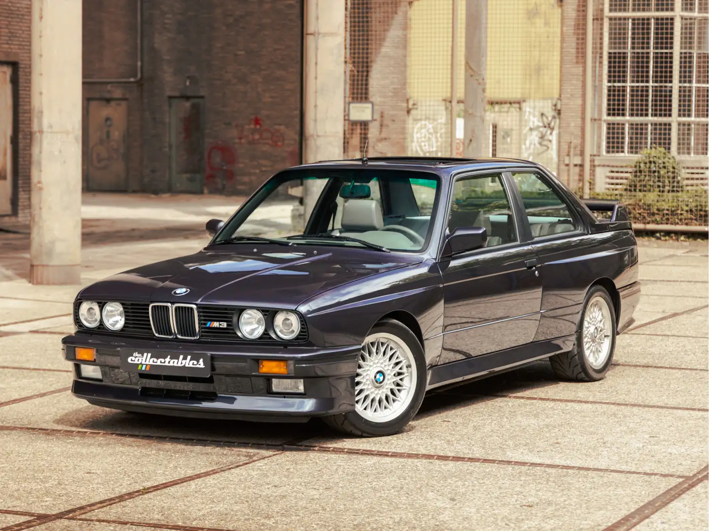 BMW M3 E30 Europmeister nr 131 van 148 Bleu - 1