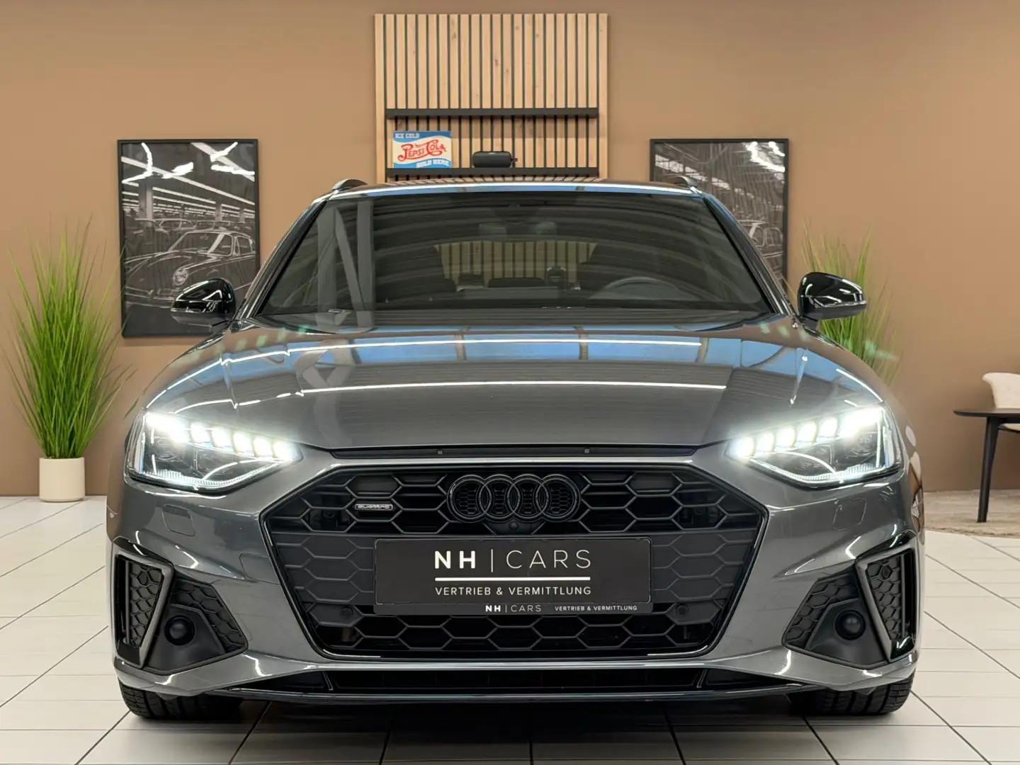 Audi A4 40 TDI quattro s-line /Matrix/ Virtual Silber - 2