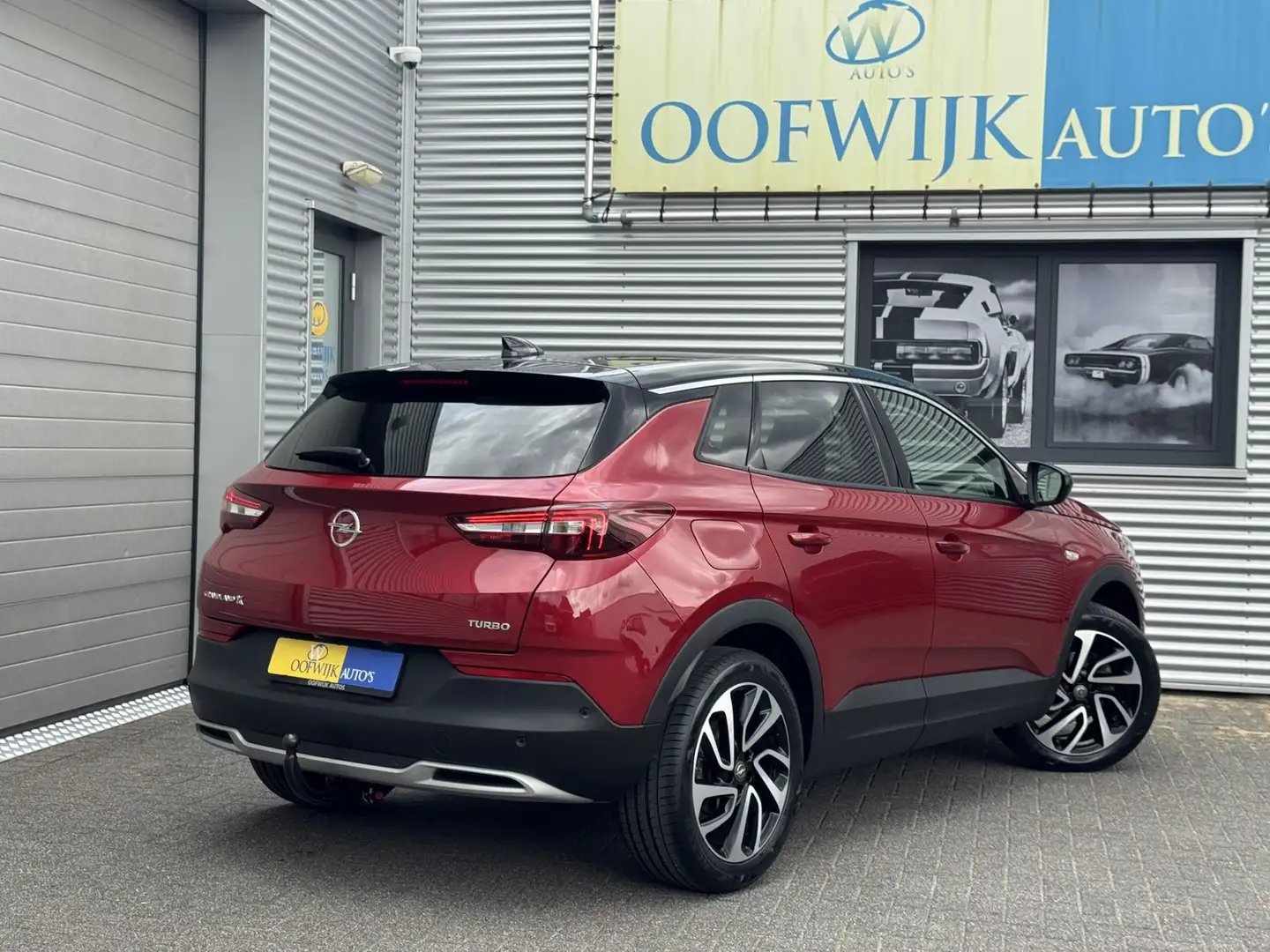 Opel Grandland X 1.2 Turbo Innovation Automaat Clima 360 Camera Car Rojo - 2