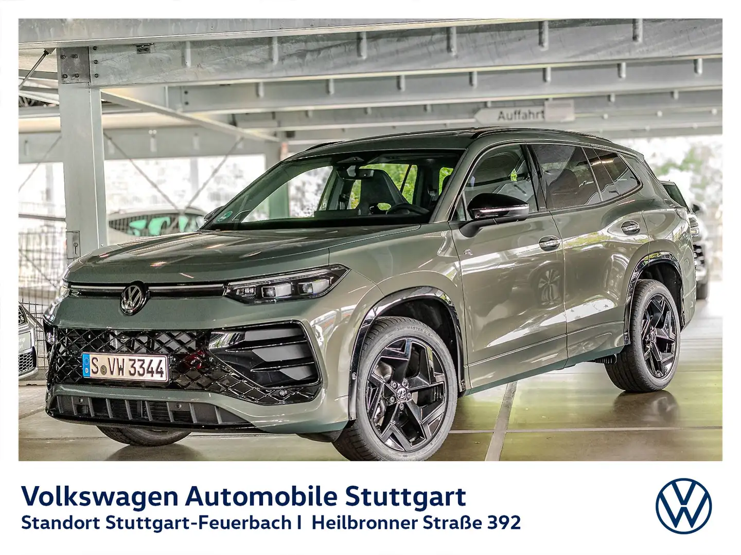 Volkswagen Tayron R-Line 2.0 TDI DSG 7-Sitze Navi AHK Grün - 2