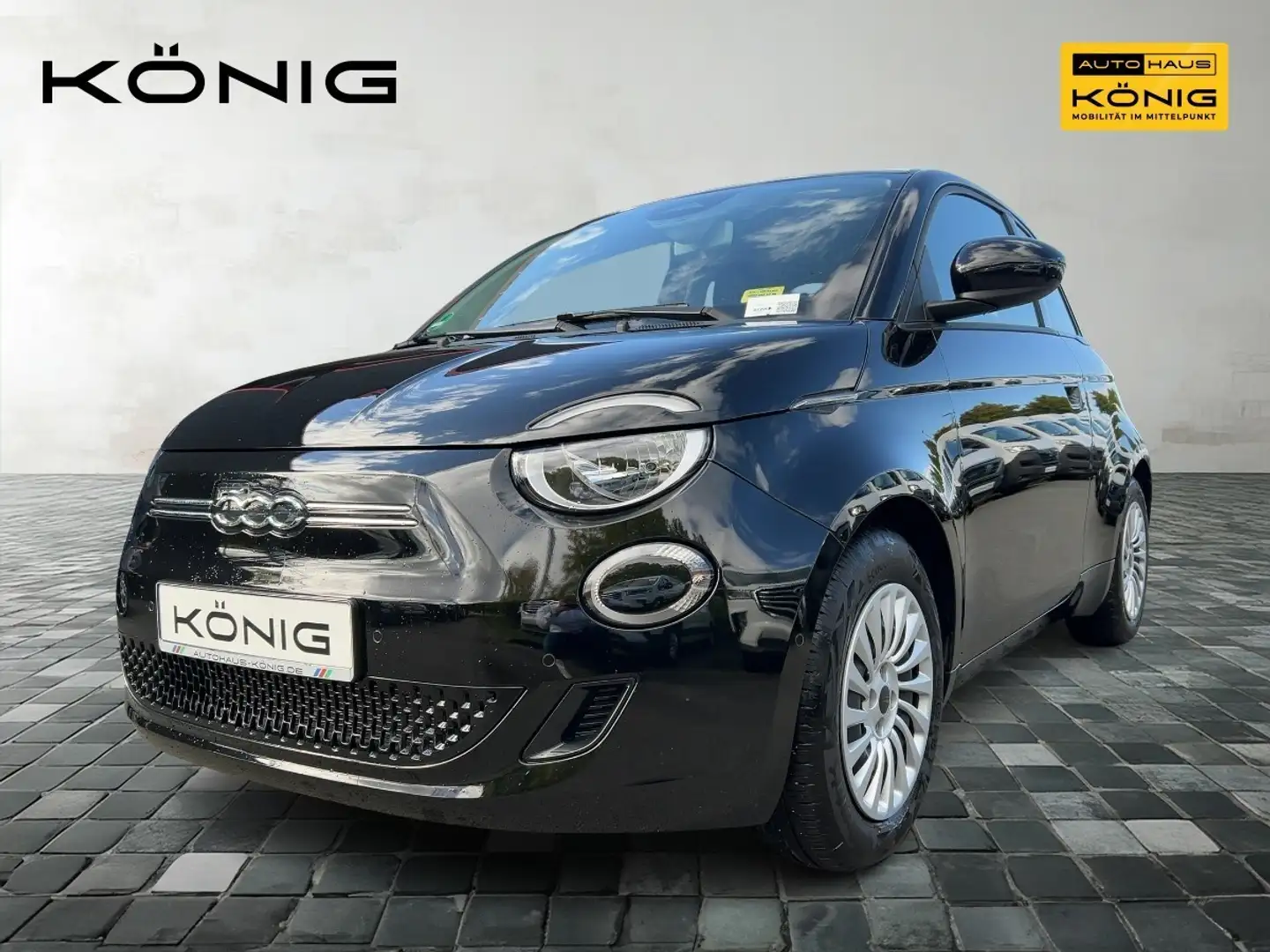 Fiat 500e 500E Schwarz - 1