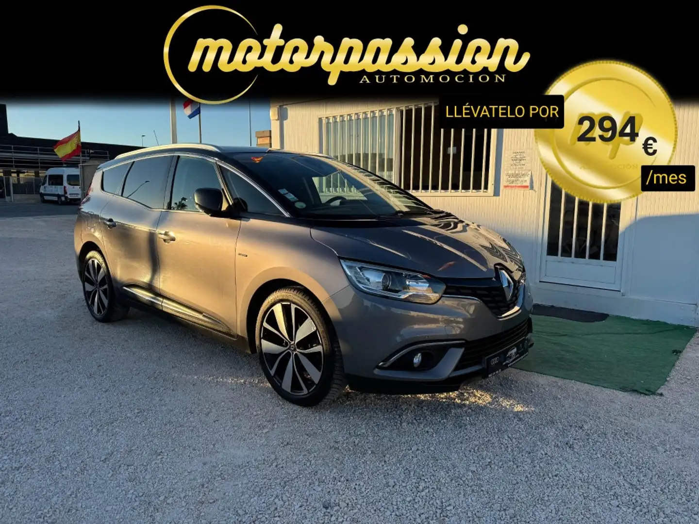 Renault Grand Scenic 1.6dCi Zen Collection 96kW Argent - 1