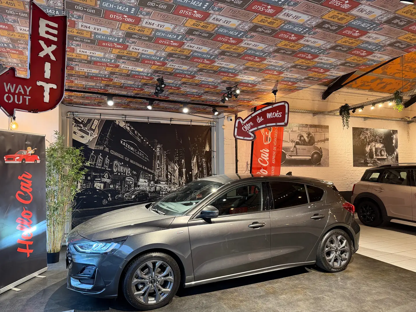 Ford Focus Focus 1.0 MHEV ST-Line * CAM * CARPLAY*CARNET FULL Gris - 1