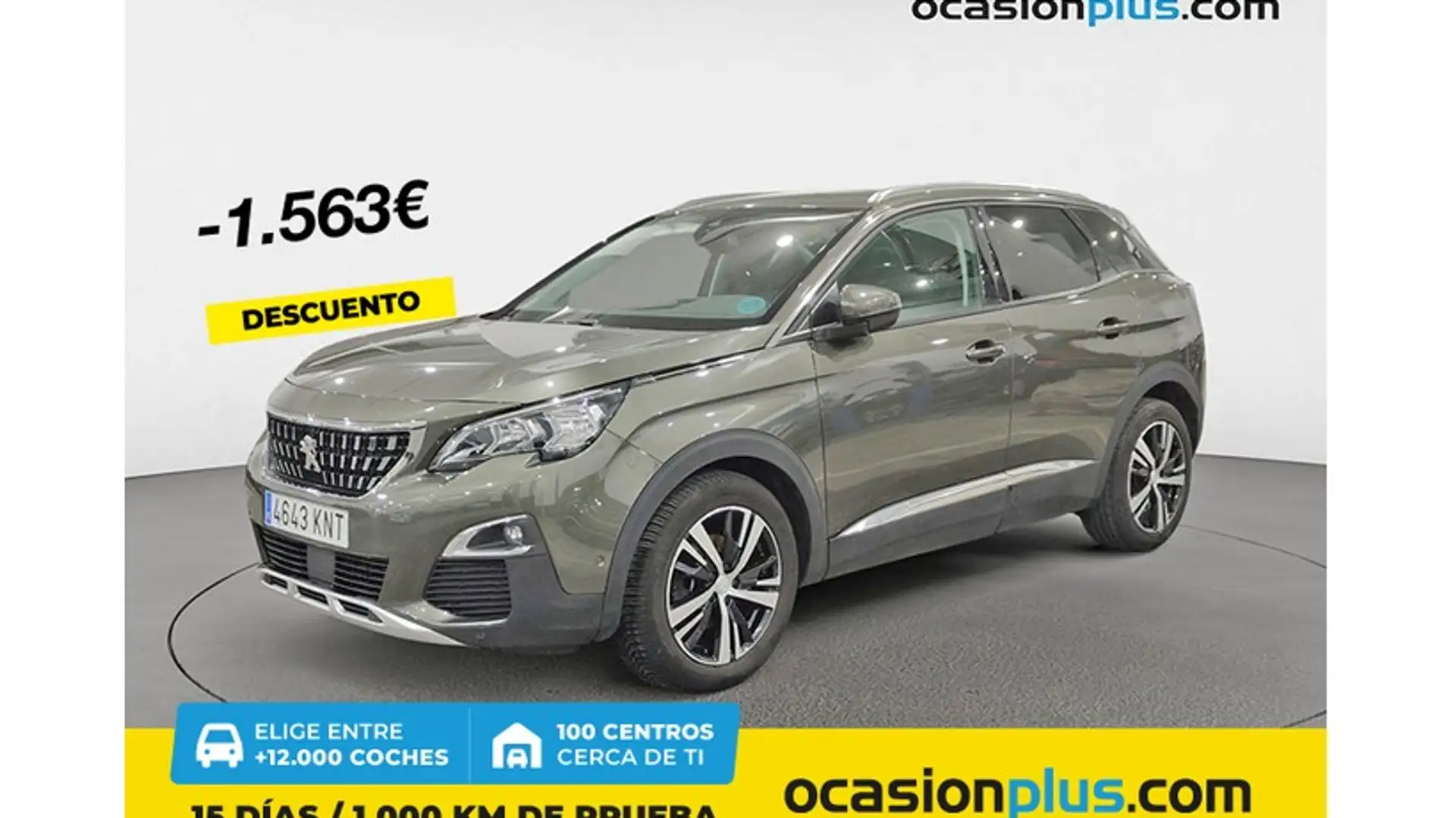 Peugeot 3008 1.6 BlueHDi Allure 120 Gris - 1