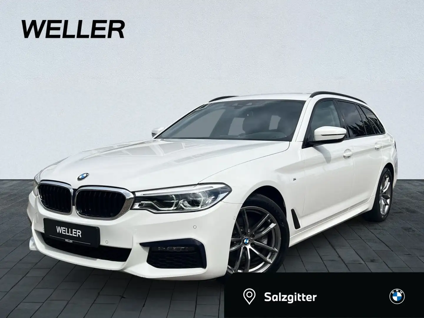 BMW 520 d Tour M SPORT Adap.LED,HUD,DA,RFK,Live+ Navi Blanc - 1