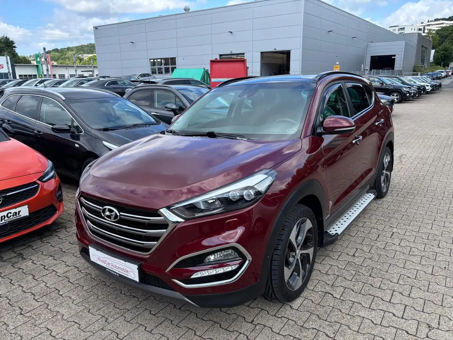 Hyundai TUCSON Premium PANO*NAVI*KAMERA*TEMP*LED*STHZ* Rouge - 1