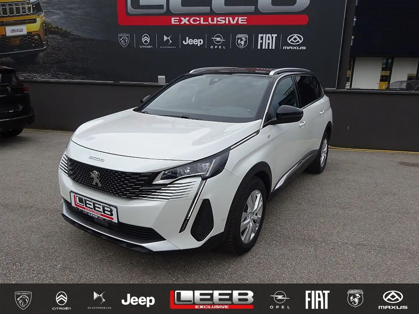 Peugeot 5008 BlueHDI 130 EAT8 GT Weiß - 1