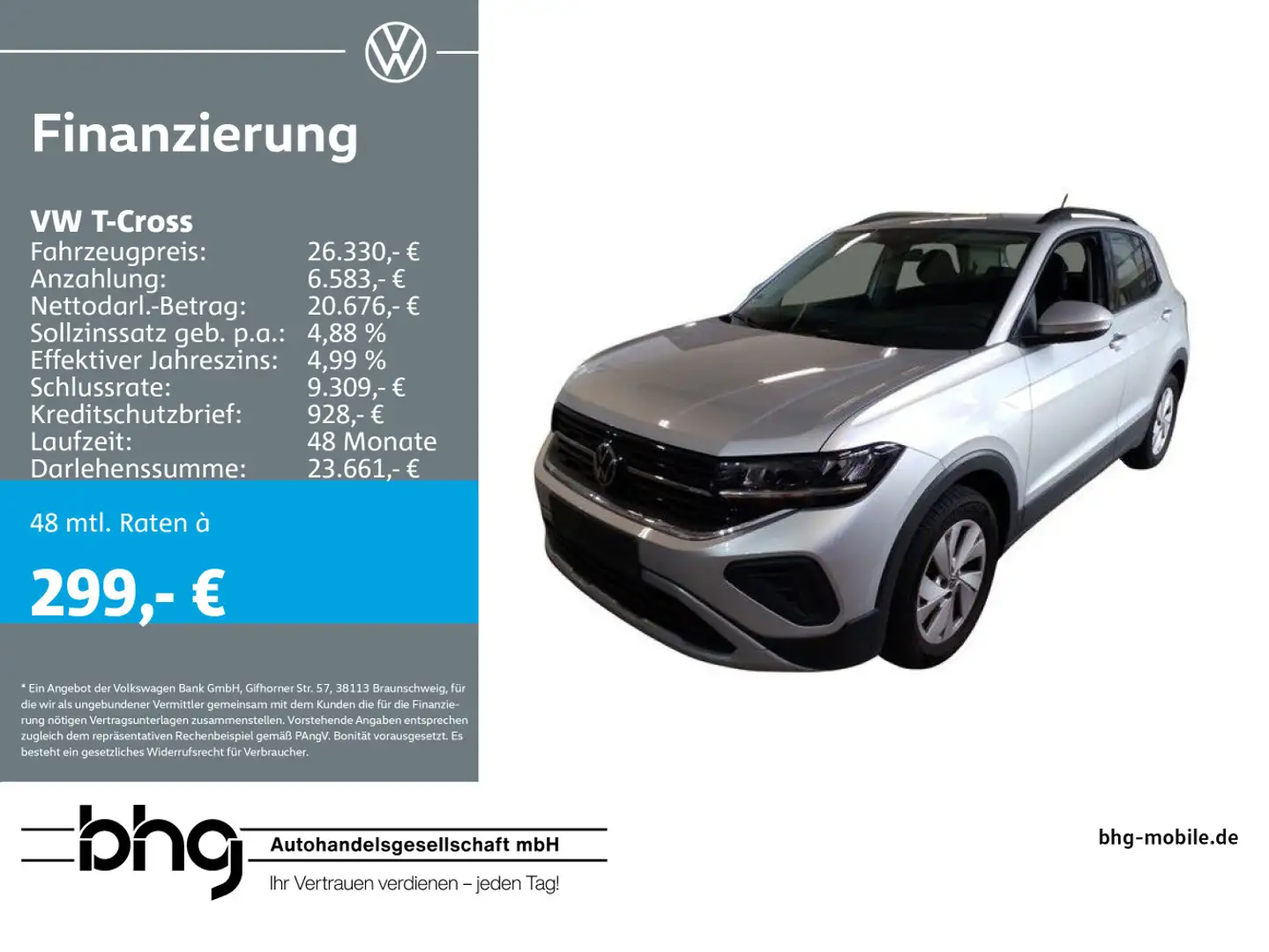 Volkswagen T-Cross 1.5 TSI ACT OPF DSG Life Plateado - 1
