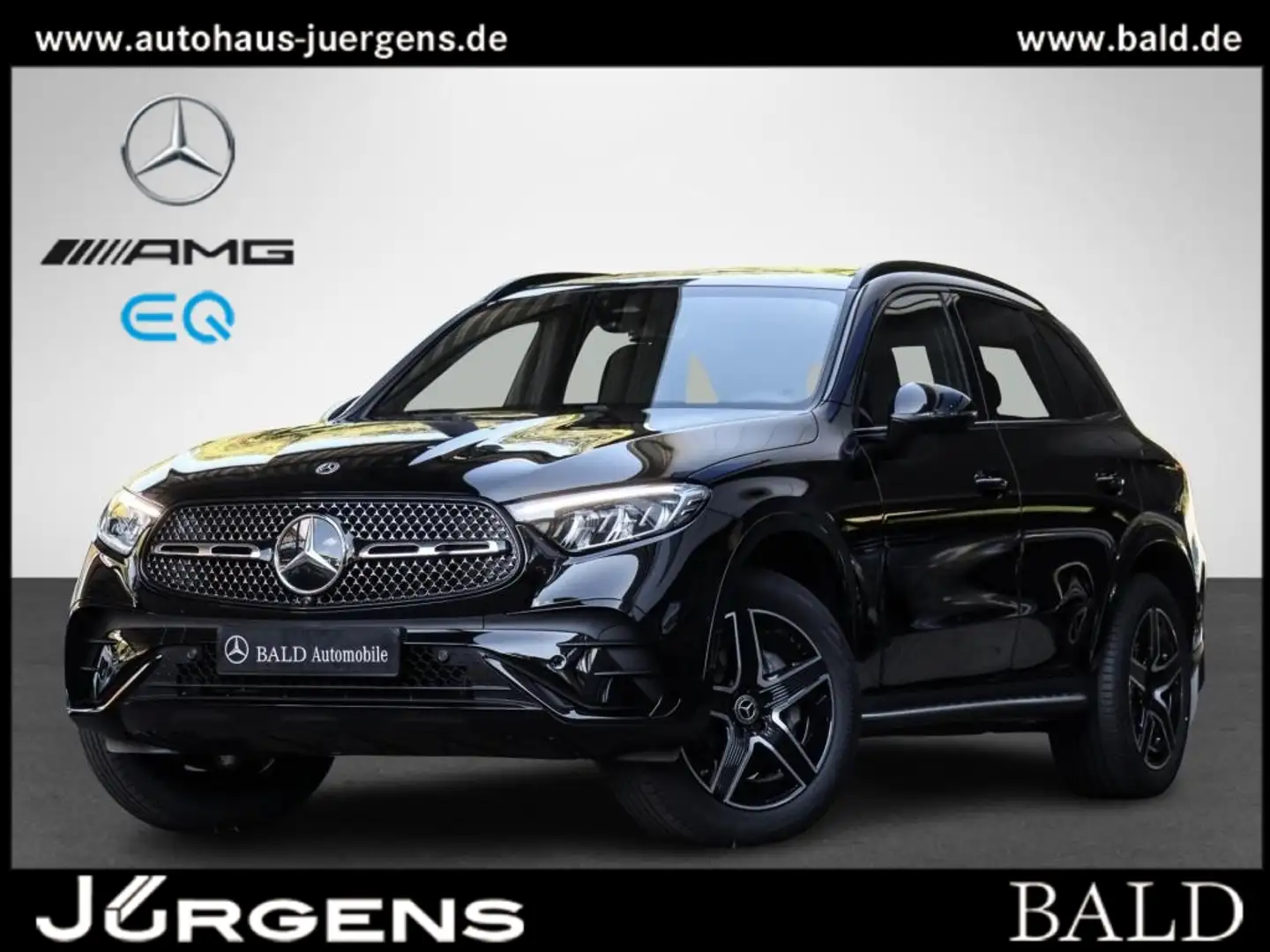 Mercedes-Benz GLC 300 de 4MATIC mit EQ Hybrid Technologie AMG Schwarz - 1