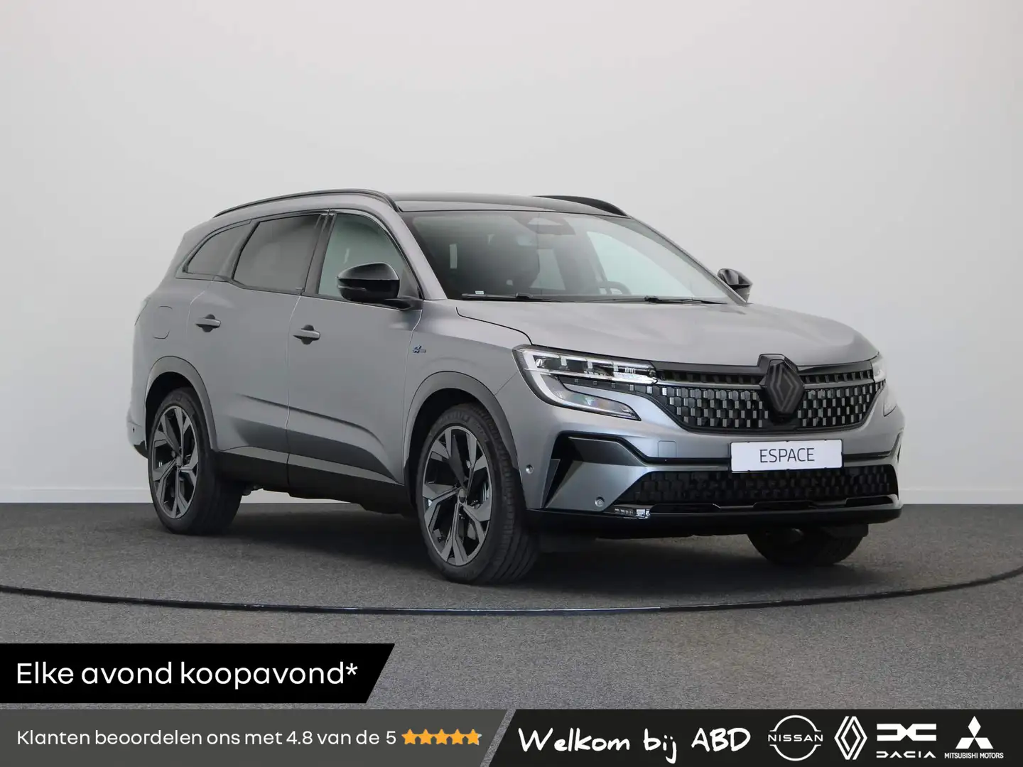 Renault Espace E-Tech full hybrid 200 esprit Alpine 7p. | Panoram Grijs - 1