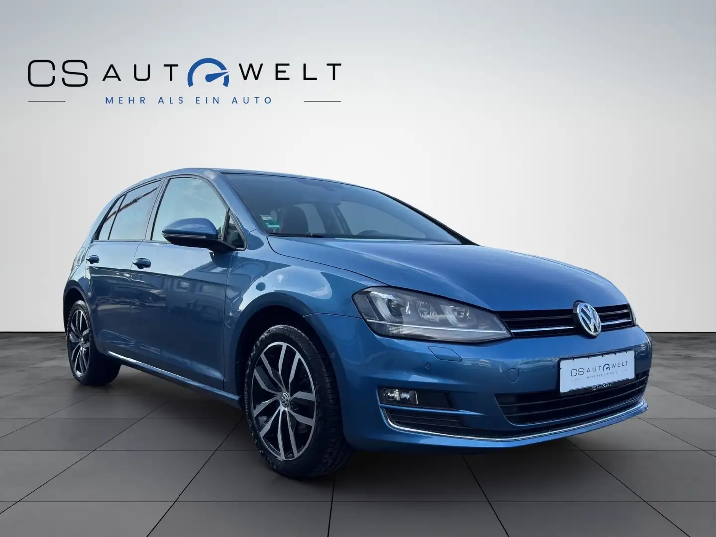 Volkswagen Golf VII 1.4 TSI Comfortline PANO/XENON/NAVI/AHK Blau - 2