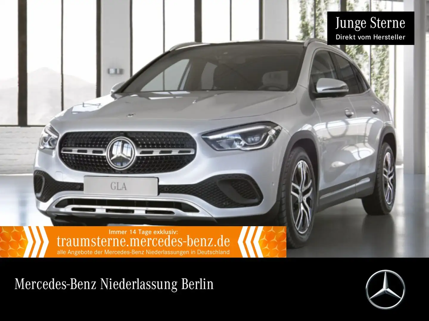 Mercedes-Benz GLA 250 e PROGRESSIVE+PANO+360°+LED+HUD+8G Weiß - 1