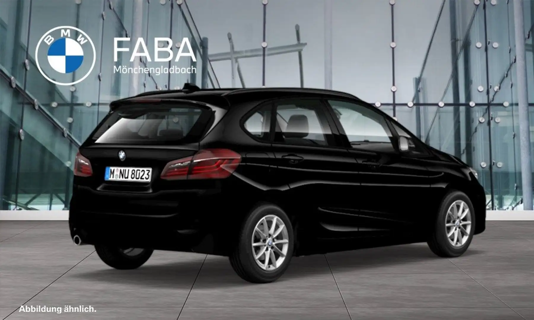 BMW 216 d Active Tourer Advantage Head-Up HiFi DAB Schwarz - 2